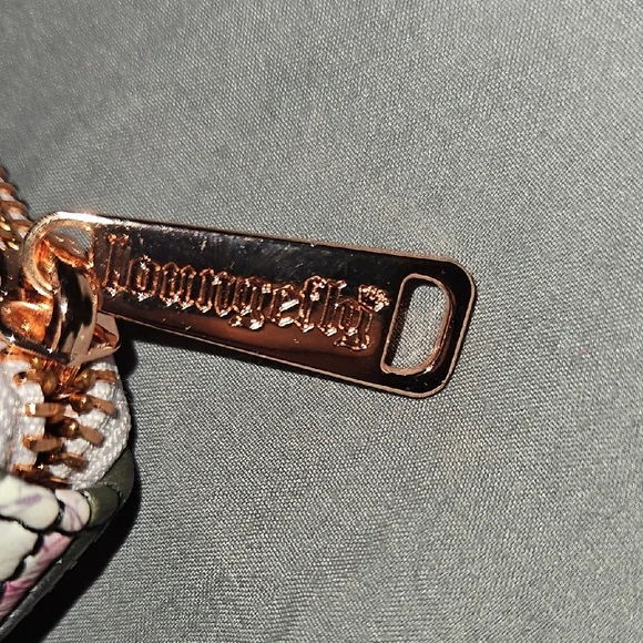 Loungefly Disney Floral Wallet - Black and Pink - Picture 5 of 5